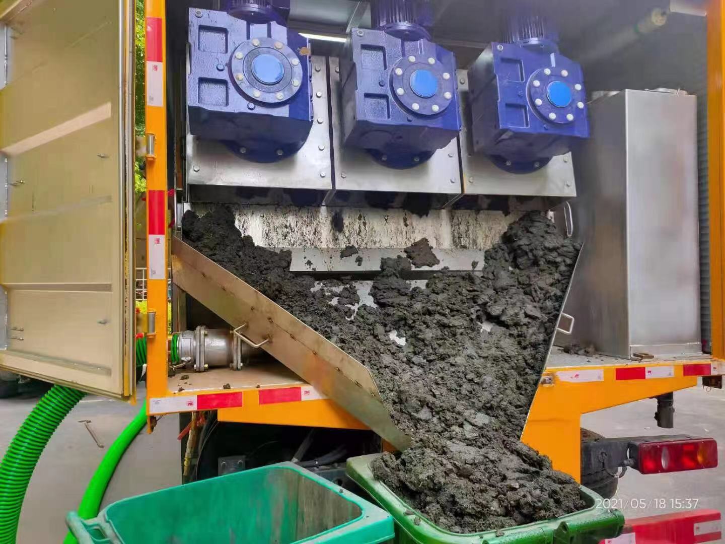 武陟化粪池清掏城市维护站-泥浆净化干湿分离处理